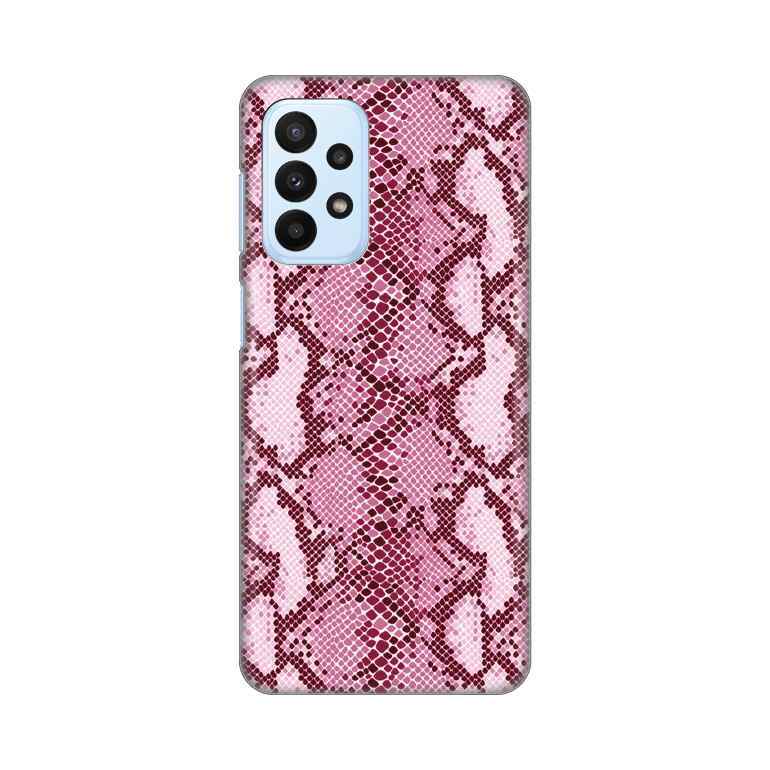 Maska za Samsung A23 4G/5G silikon Print Pink Snake