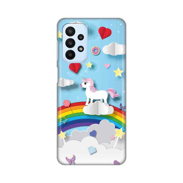 Maska za Samsung A23 4G/5G silikon Print Unicorn