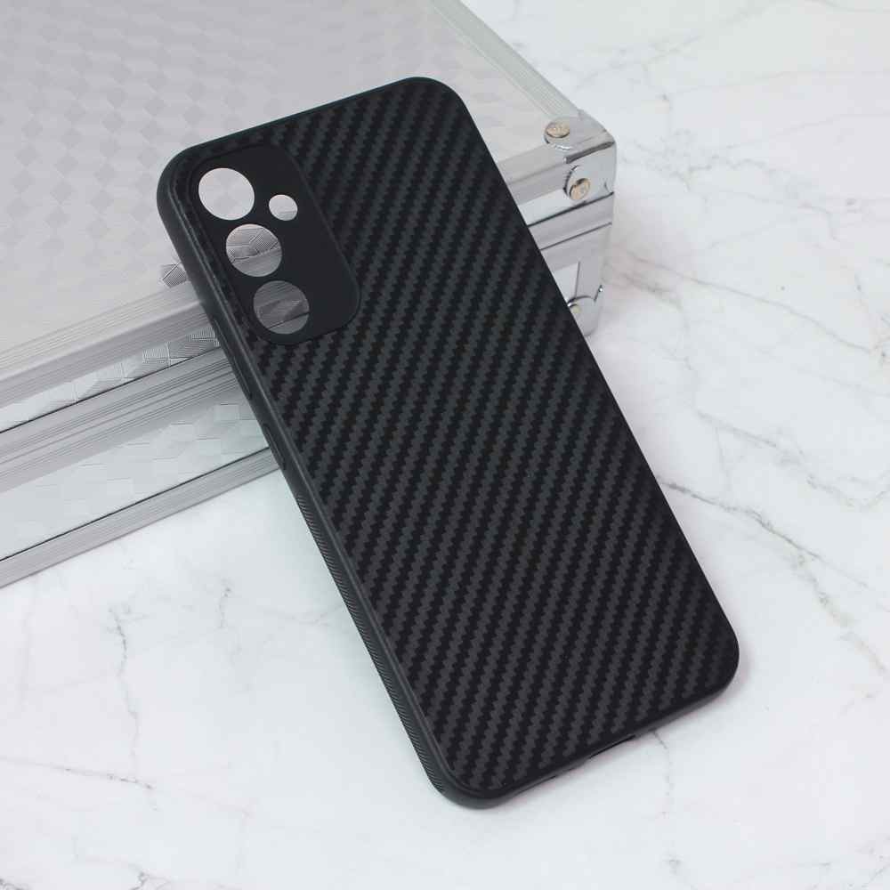 Maska za Samsung A34 5G Carbon fiber crna