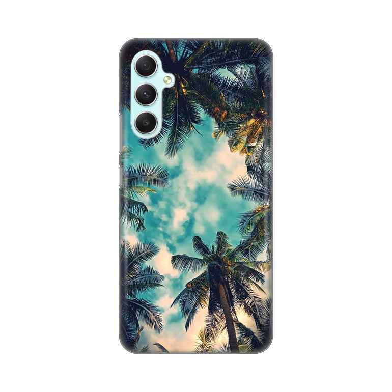 Maska za Samsung A34 5G silikon Print Palm Tree