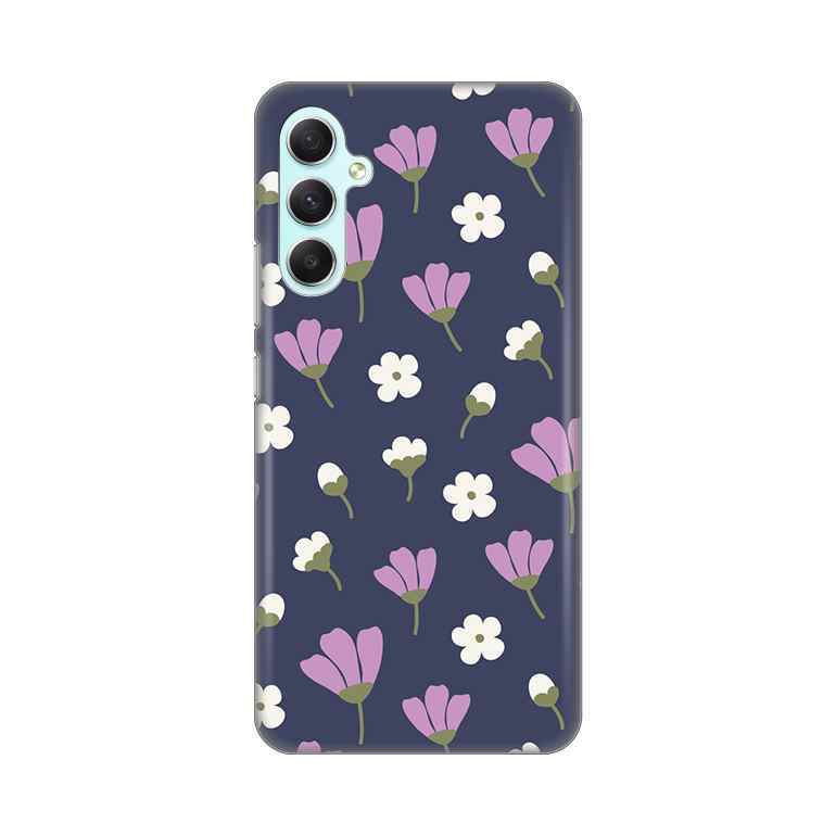 Maska za Samsung A34 5G silikon Print Spring flowers