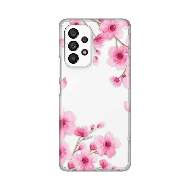 Maska za Samsung A53 5G silikon Print Rose flowers