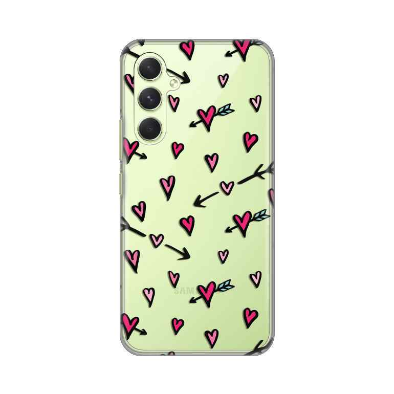 Maska za Samsung A54 5G silikon Print Heart Pattern