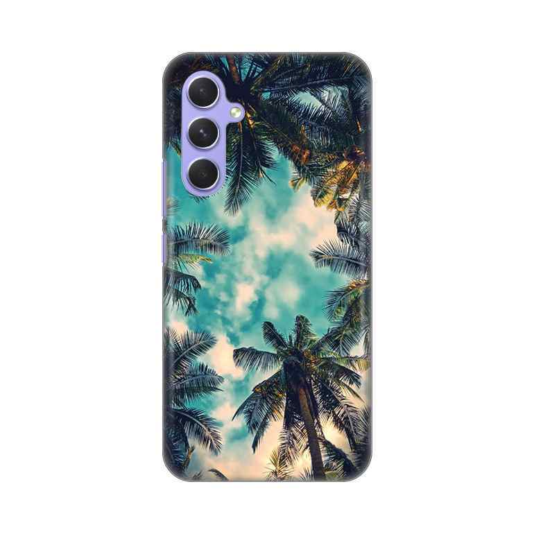 Maska za Samsung A54 5G silikon Print Palm Tree