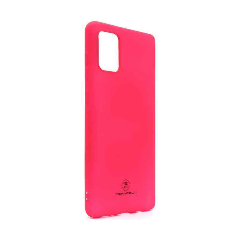 Maska za Samsung A71 Teracell Giulietta mat pink