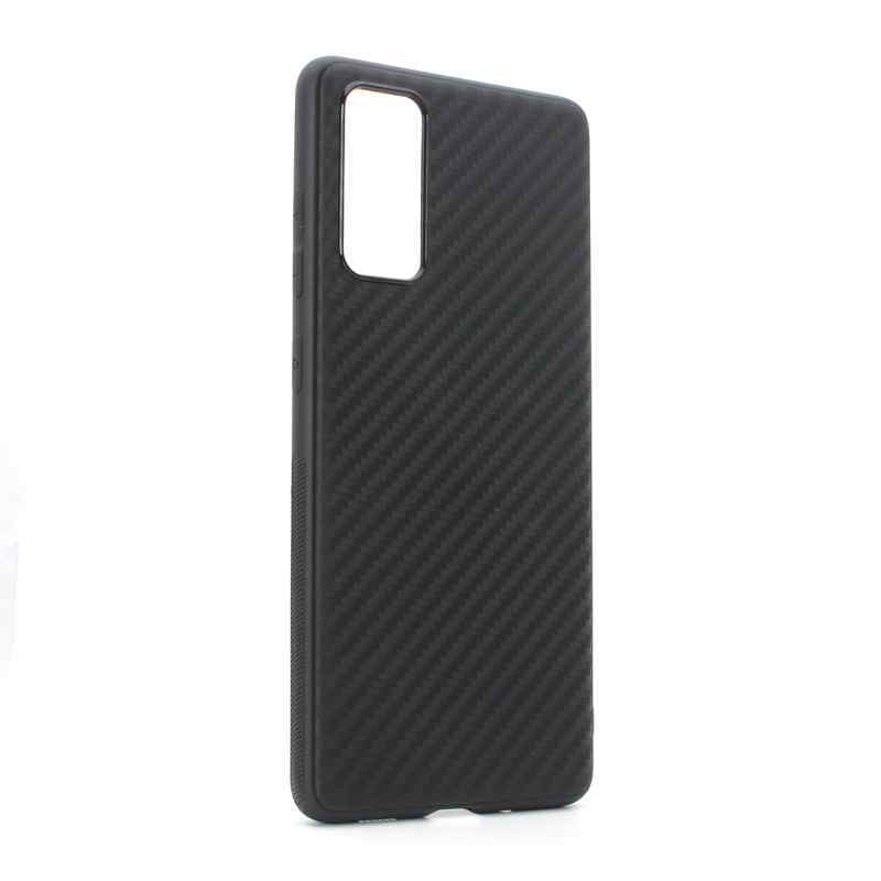 Maska za Samsung S20 FE Carbon fiber crna