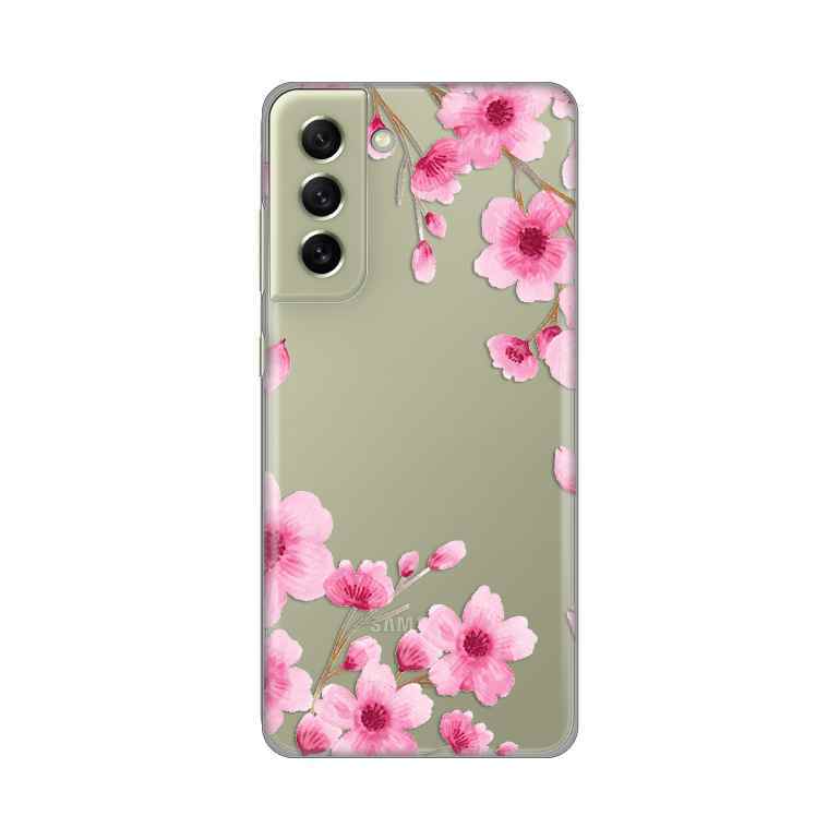 Maska za Samsung S21 FE silikon Print Rose Flowers