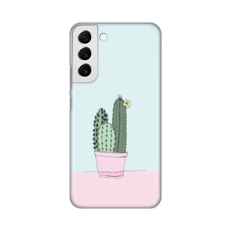 Maska za Samsung S22 Plus 5G silikon Print Cactus