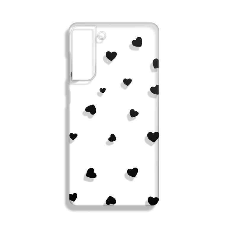 Maska za Samsung S22 Plus 5G silikon Print Hearts