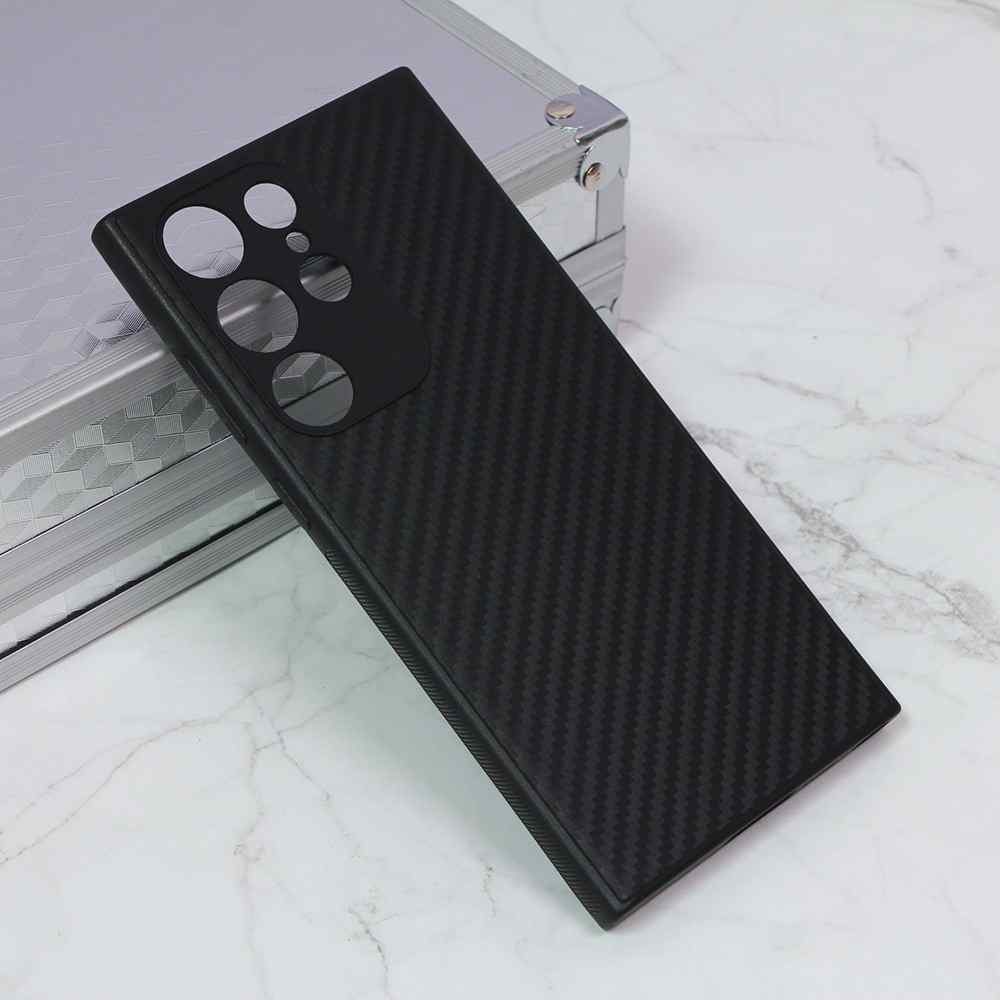 Maska za Samsung S23 Ultra 5G Carbon fiber crna