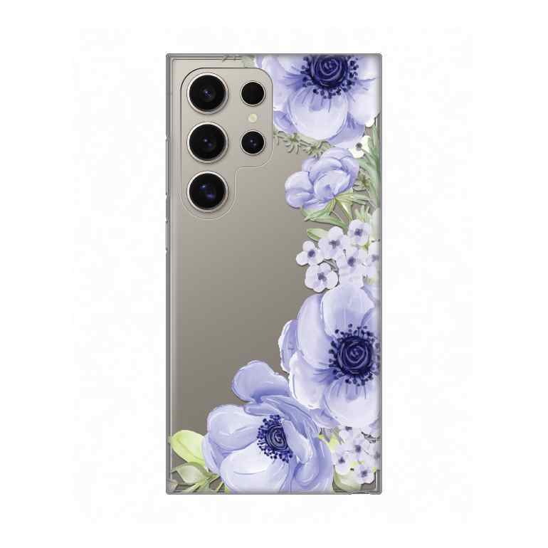 Maska za Samsung S24 Ultra silikon Print Blue Roses