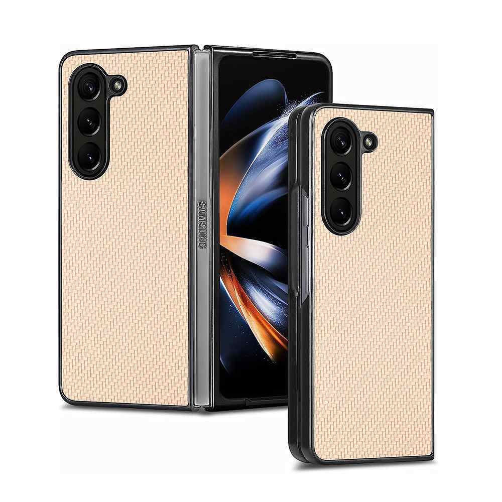 Maska za Samsung Z Fold 5 5G Folding Case zlatna