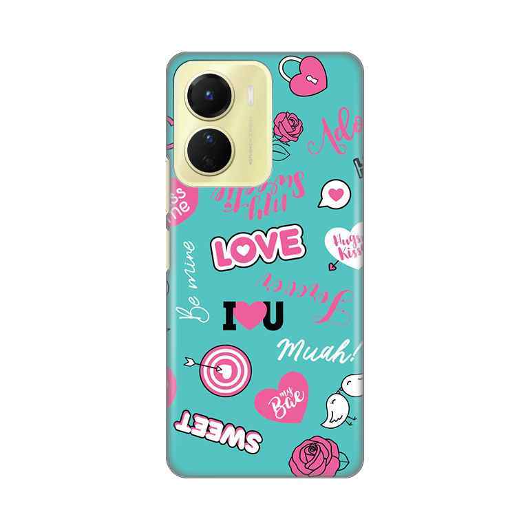 Maska za Vivo Y16 silikon Print Love