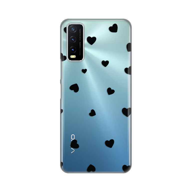 Maska za Vivo Y20/Y20s silikon Print Hearts