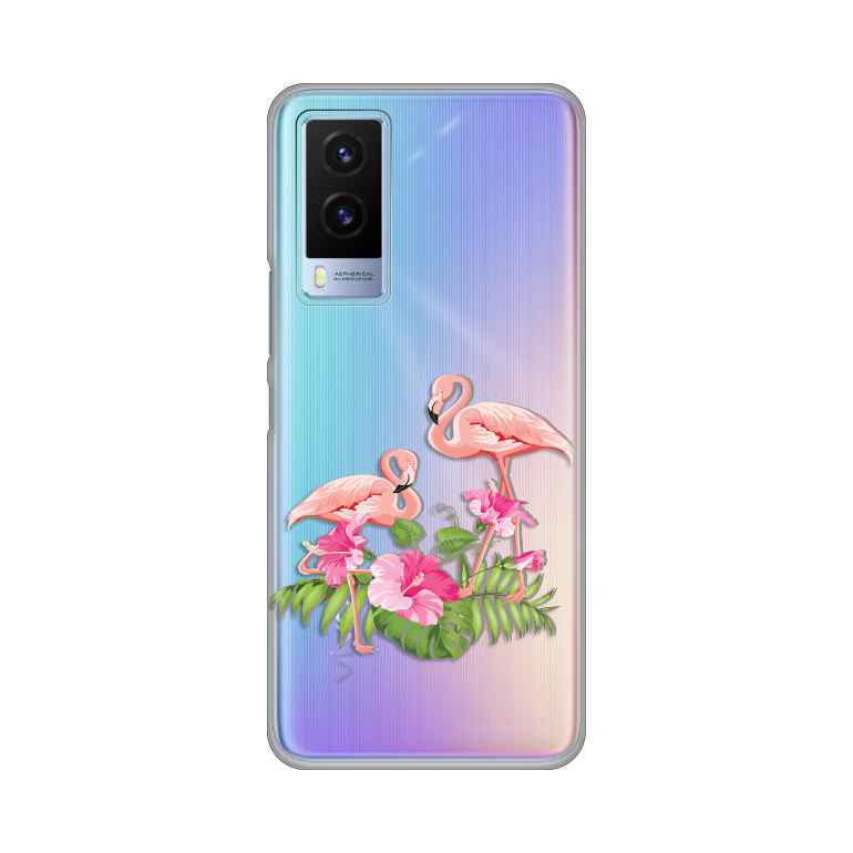 Maska za Vivo Y71T silikon Print Flamingo