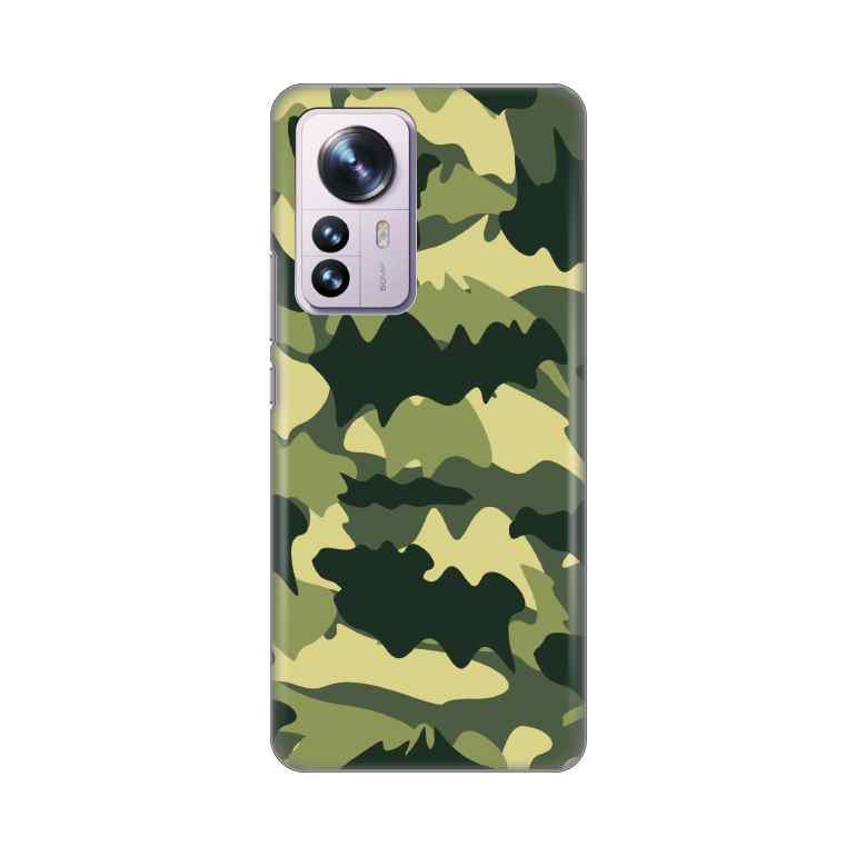 Maska za Xiaomi 12 Pro silikon Print Army