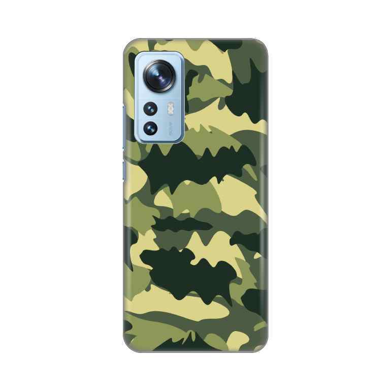 Maska za Xiaomi 12/12X silikon Print Army