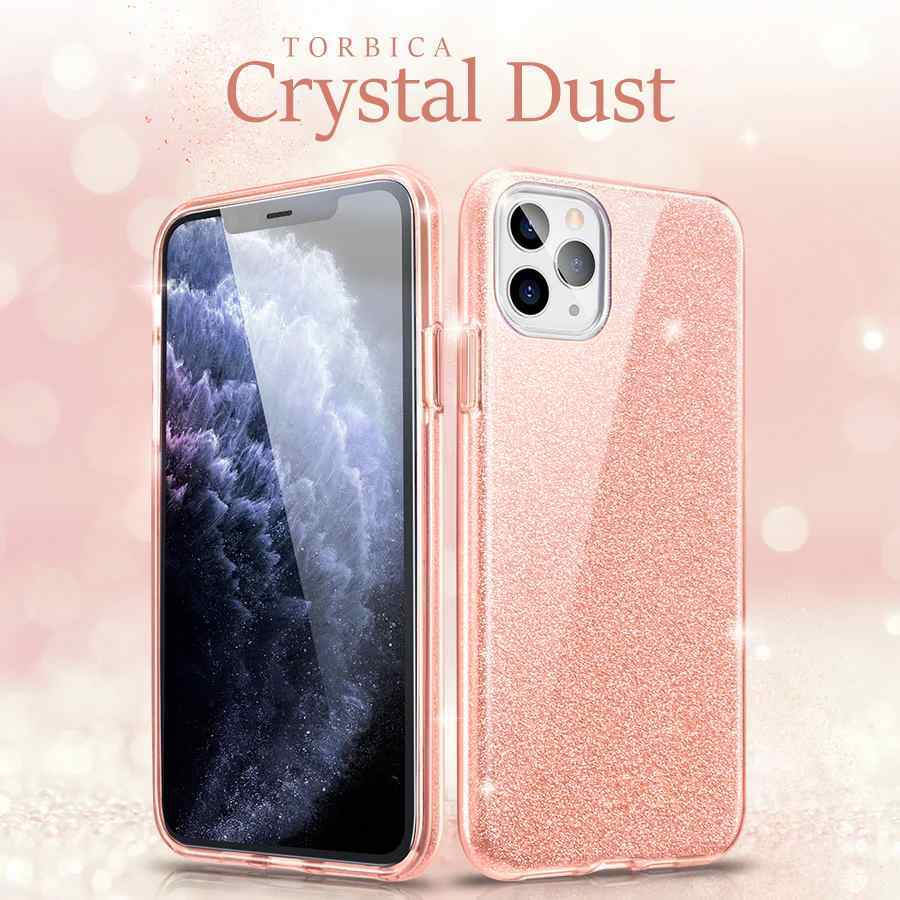 Maska za Xiaomi 13 Crystal Dust roze