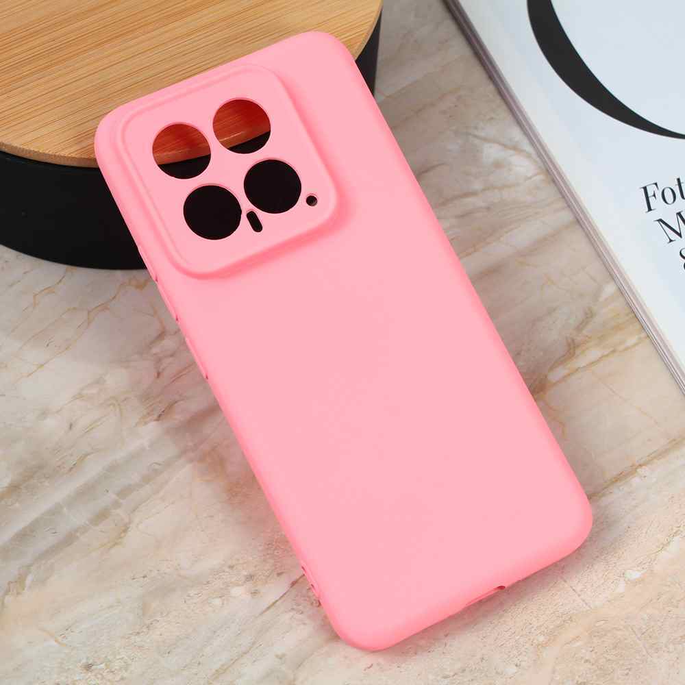 Maska za Xiaomi 14 Teracell Giulietta mat roze