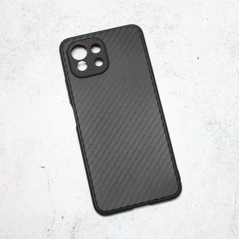 Maska za Xiaomi Mi 11 Lite Carbon fiber crna