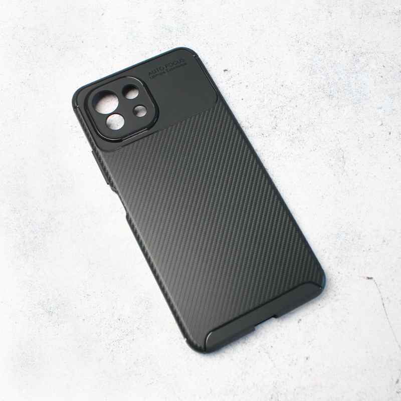 Maska za Xiaomi Mi 11 Lite Defender Carbon crna