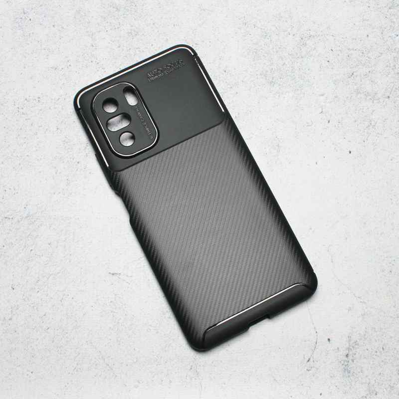 Maska za Xiaomi Poco Defender Carbon F3 /Mi 11i crna