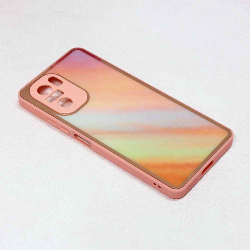 Maska za Xiaomi Poco F3/Mi 11i Candy Marble roze