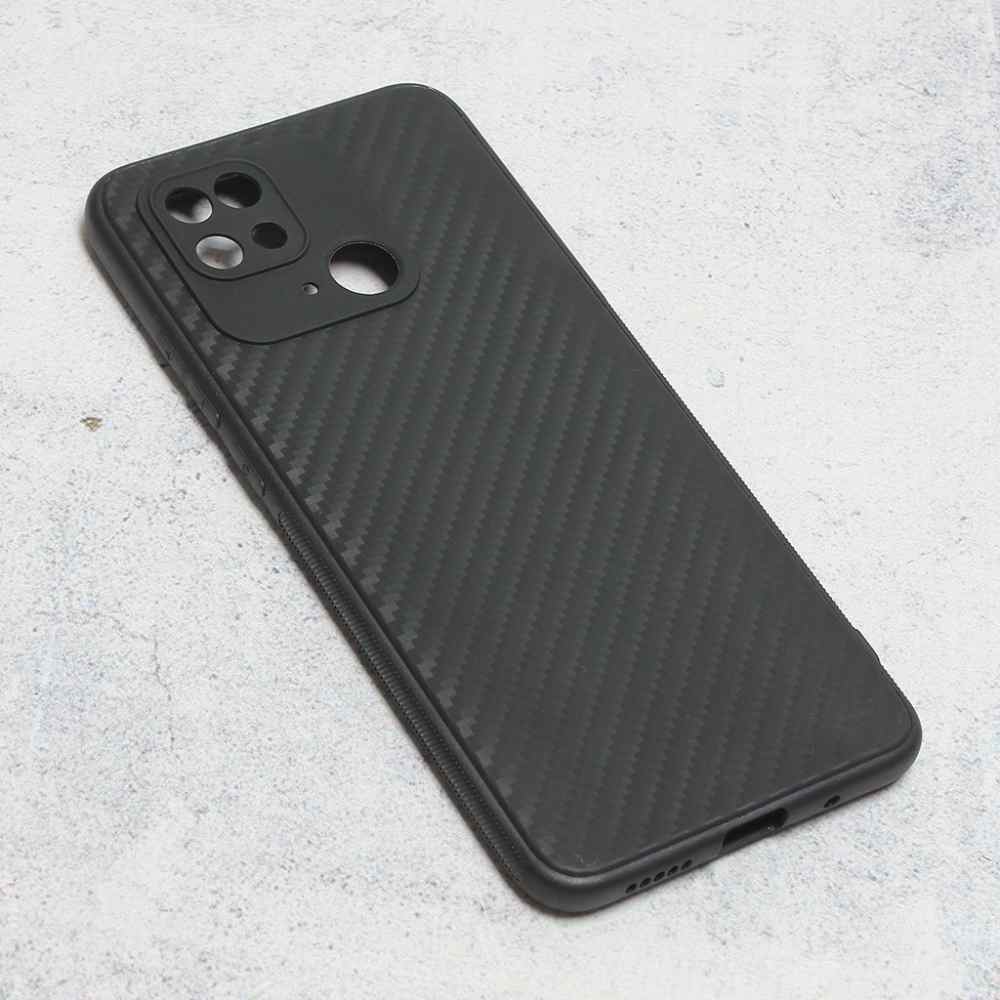 Maska za Xiaomi Redmi 10C Carbon fiber crna