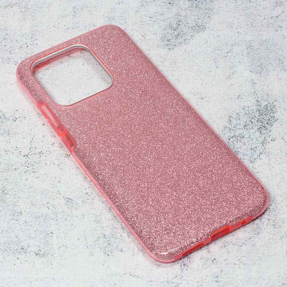 Maska za Xiaomi Redmi 10C Crystal Dust roze