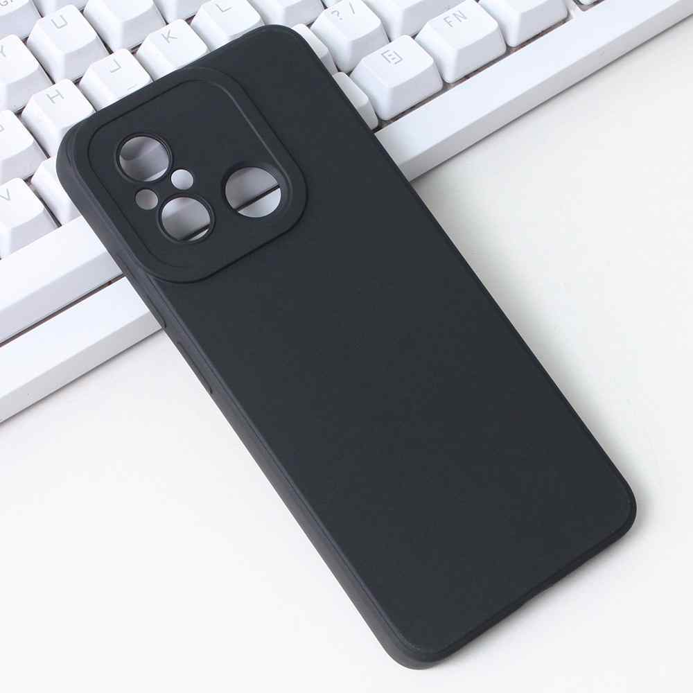 Maska za Xiaomi Redmi 12C Silikon Pro Camera crna