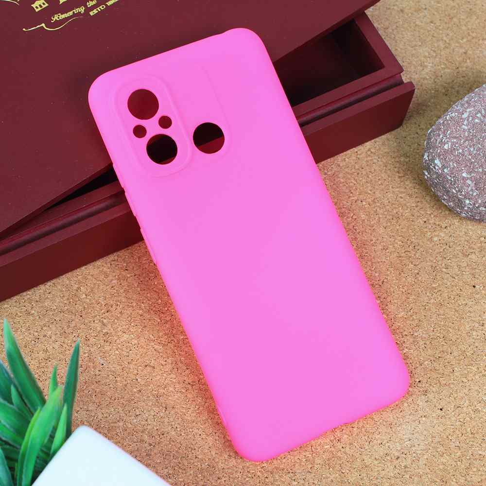 Maska za Xiaomi Redmi 12C Teracell Giulietta mat pink