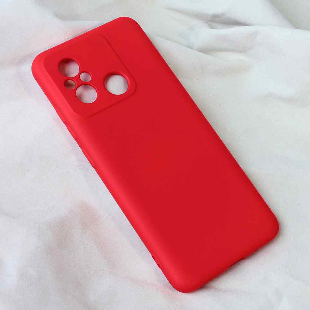 Maska za Xiaomi Redmi 12C Teracell Soft Velvet crvena