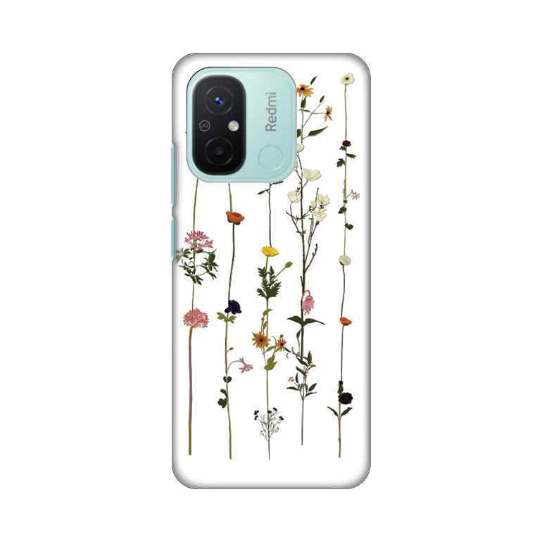 Maska za Xiaomi Redmi 12C silikon Print Flower