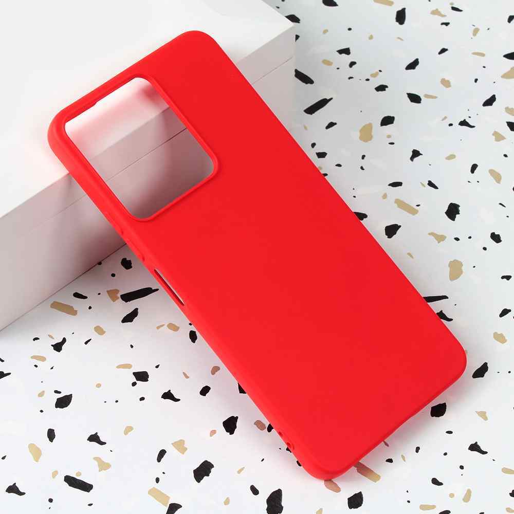 Maska za Xiaomi Redmi 13C Shell Velvet crvena