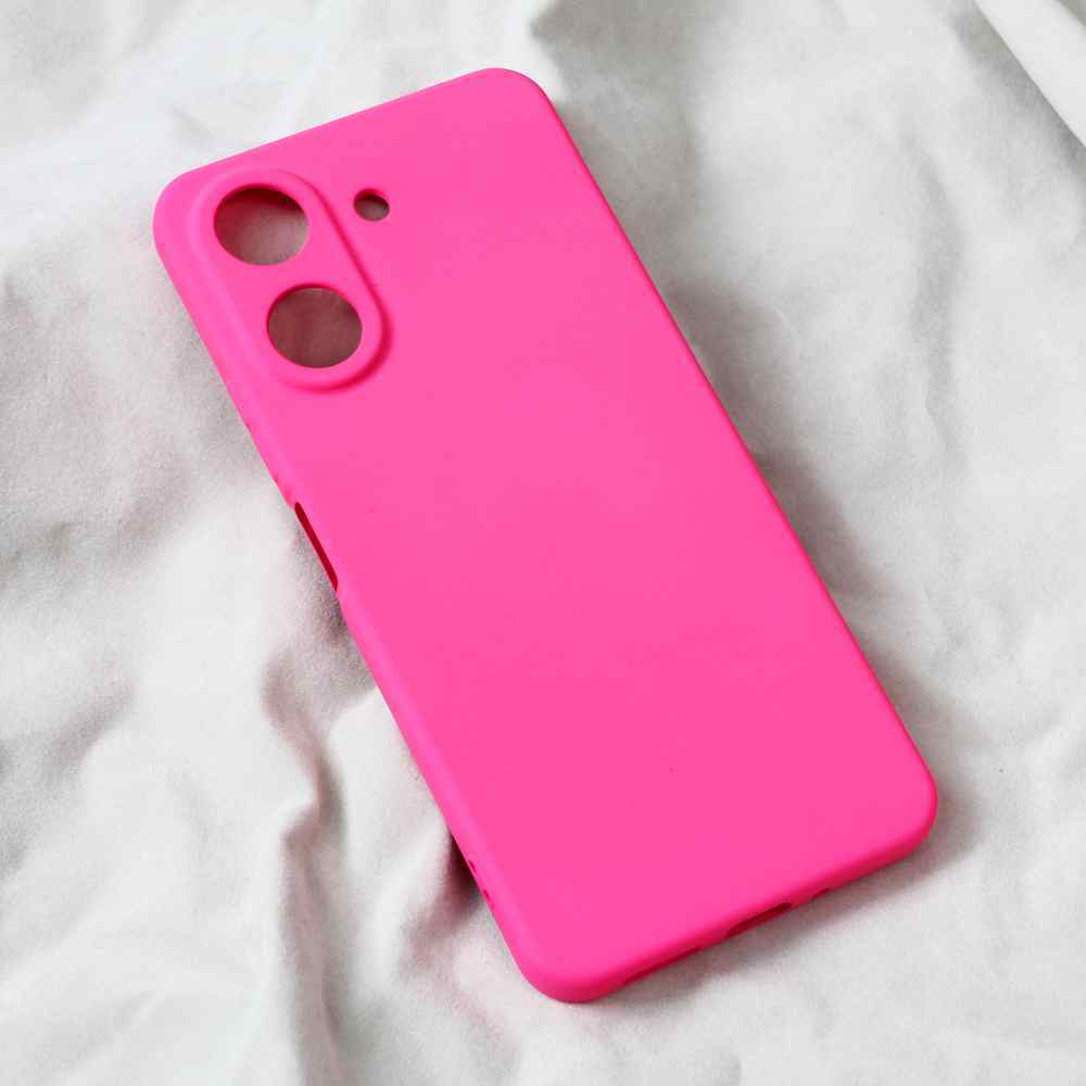 Maska za Xiaomi Redmi 13C Teracell Soft Velvet pink