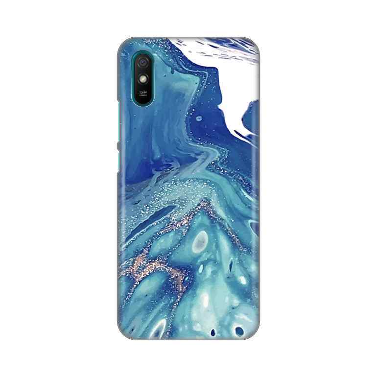 Maska za Xiaomi Redmi 9A silikon Print Blue Marble