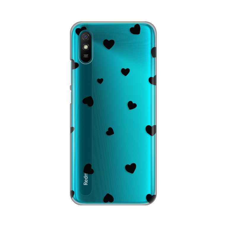 Maska za Xiaomi Redmi 9A silikon Print Hearts