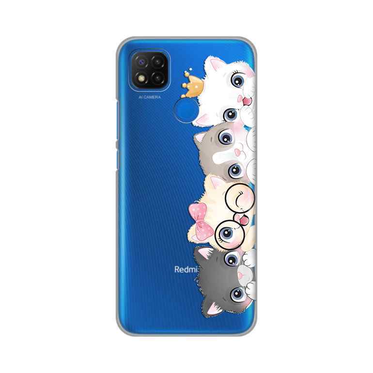 Maska za Xiaomi Redmi 9C/10A silikon Print Cats