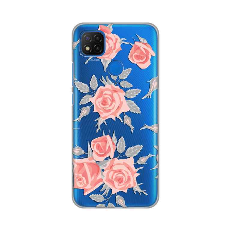 Maska za Xiaomi Redmi 9C/10A silikon Print Elegant Roses