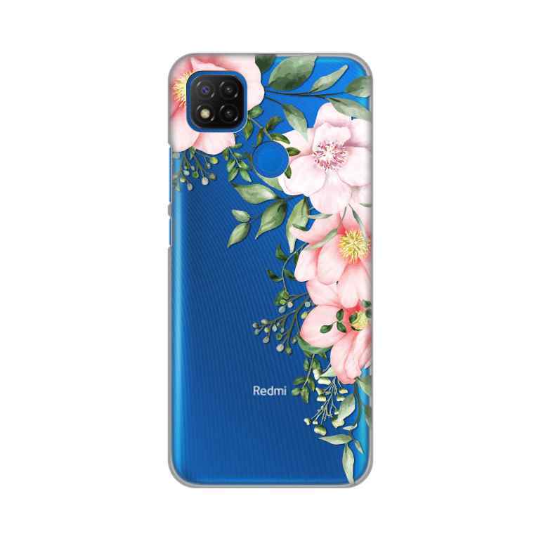 Maska za Xiaomi Redmi 9C/10A silikon Print Gentle Roses