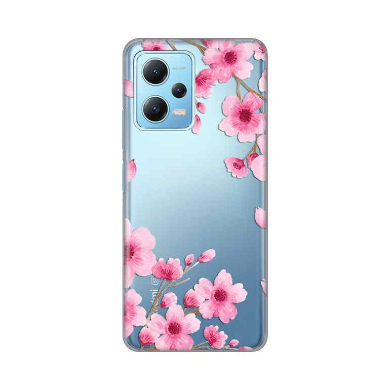 Maska za Xiaomi Redmi Note 12 4G silikon Print Rose flowers