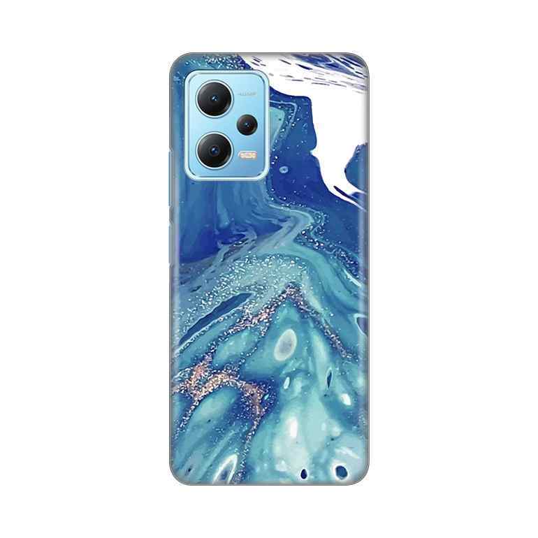 Maska za Xiaomi Redmi Note 12 5G silikon Print Blue Marble