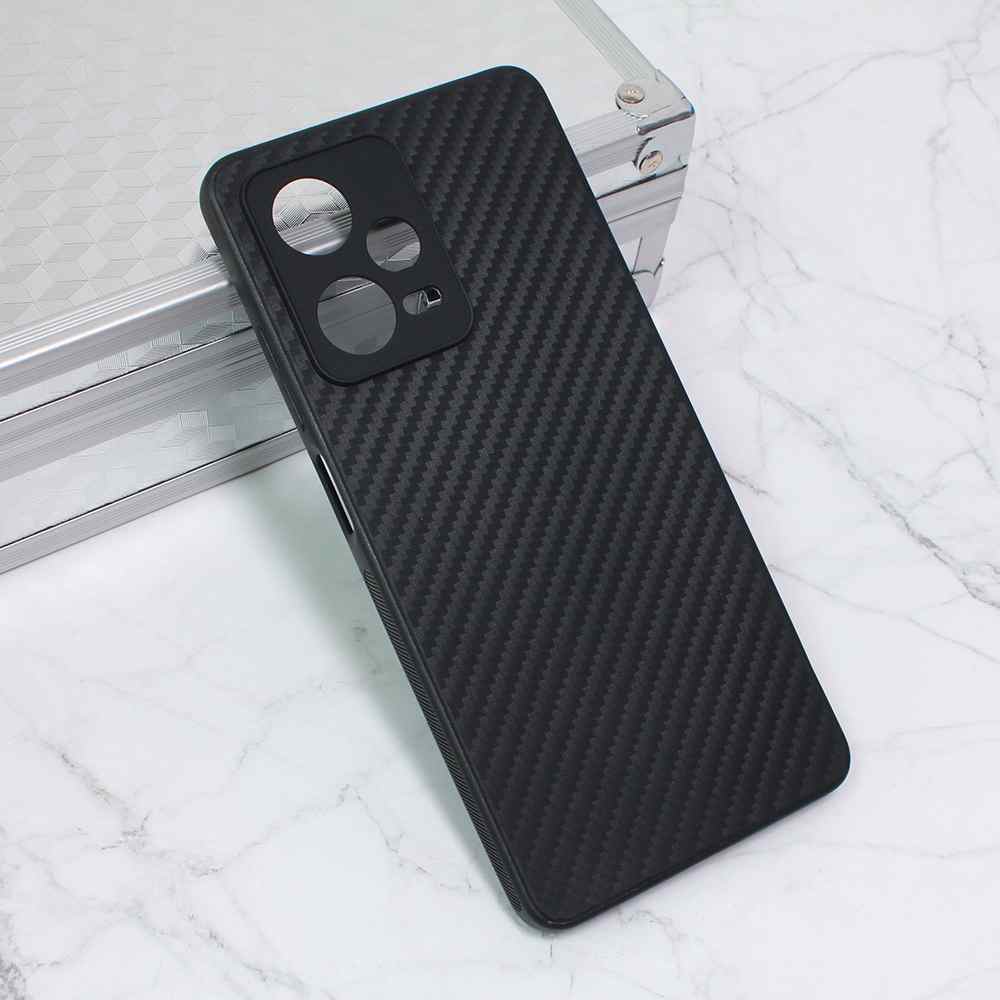 Maska za Xiaomi Redmi Note 12 Pro 5G Carbon fiber crna