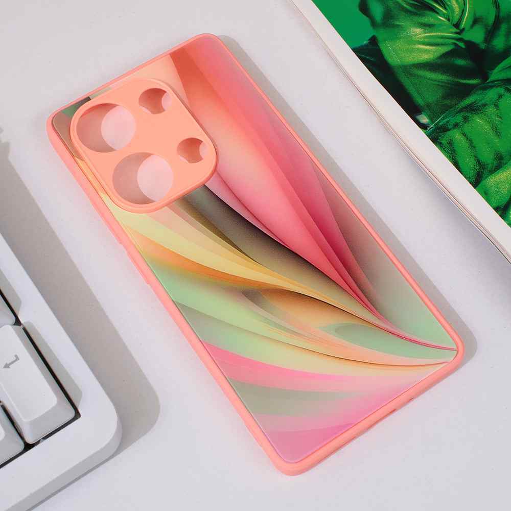 Maska za Xiaomi Redmi Note 13 Pro 4G Abstract roza