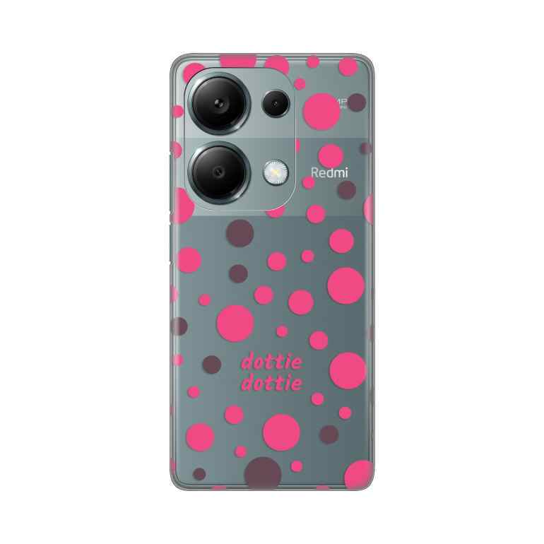 Maska za Xiaomi Redmi Note 13 Pro 4G silikon Print Dottie Dottie