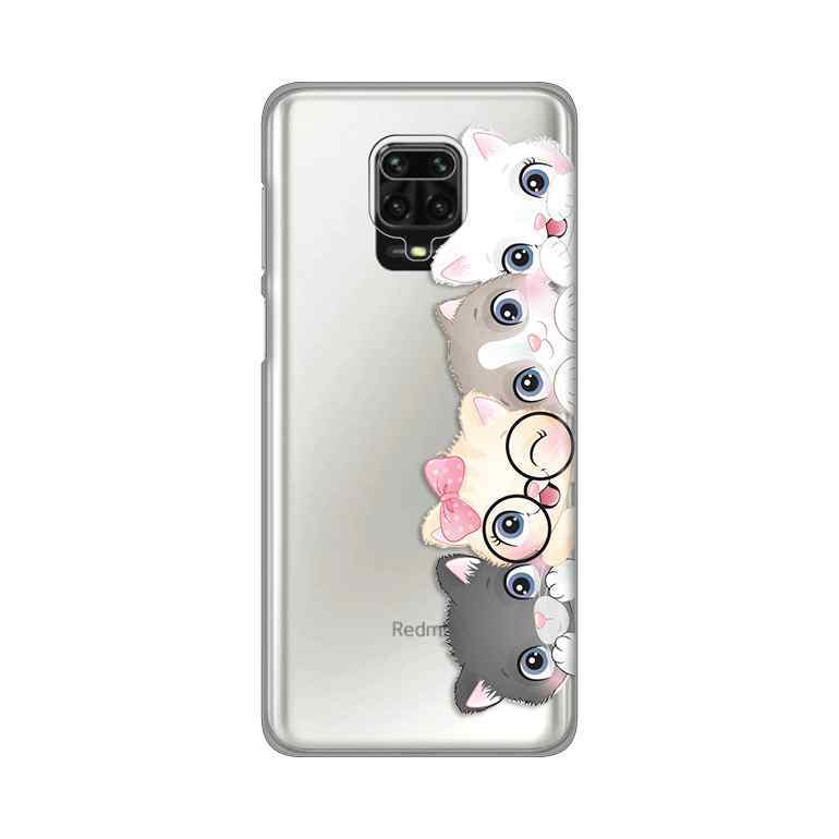 Maska za Xiaomi Redmi Note 9 Pro/Note 9 Pro Max/Note 9S silikon Print Cats