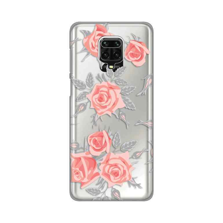 Maska za Xiaomi Redmi Note 9 Pro/Note 9 Pro Max/Note 9S silikon Print Elegant Roses