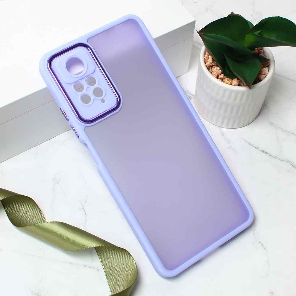 Maska za Xiaomi Redmi Note 11 Pro 4G/5G/Note 12 Pro 4G Shining Camera ljubicasta