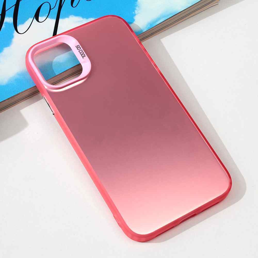 Maska za iPhone 11 Clear roze