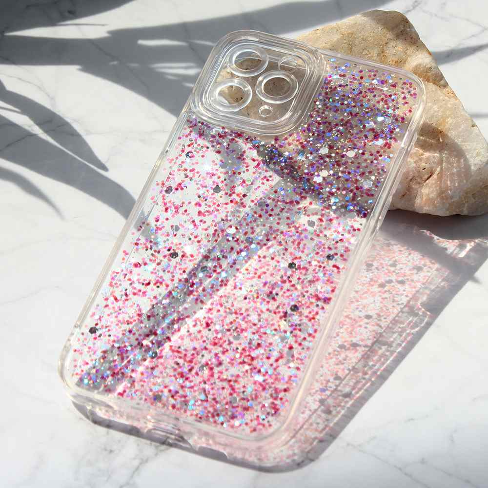 Maska za iPhone 11 Pro Glitter ljubicasta